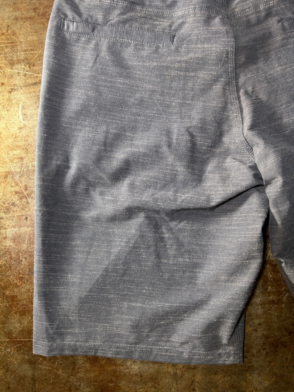 O'Neill Hybrid “Locked Slub” Shorts Gray Flat Front Shorts Men’s Size 31 NWT - Picture 9 of 12
